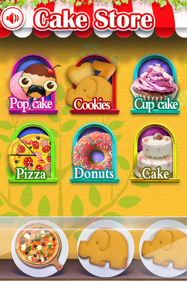 Make CakeCooking Games Games Family Kids free app for iPhone, iPad and